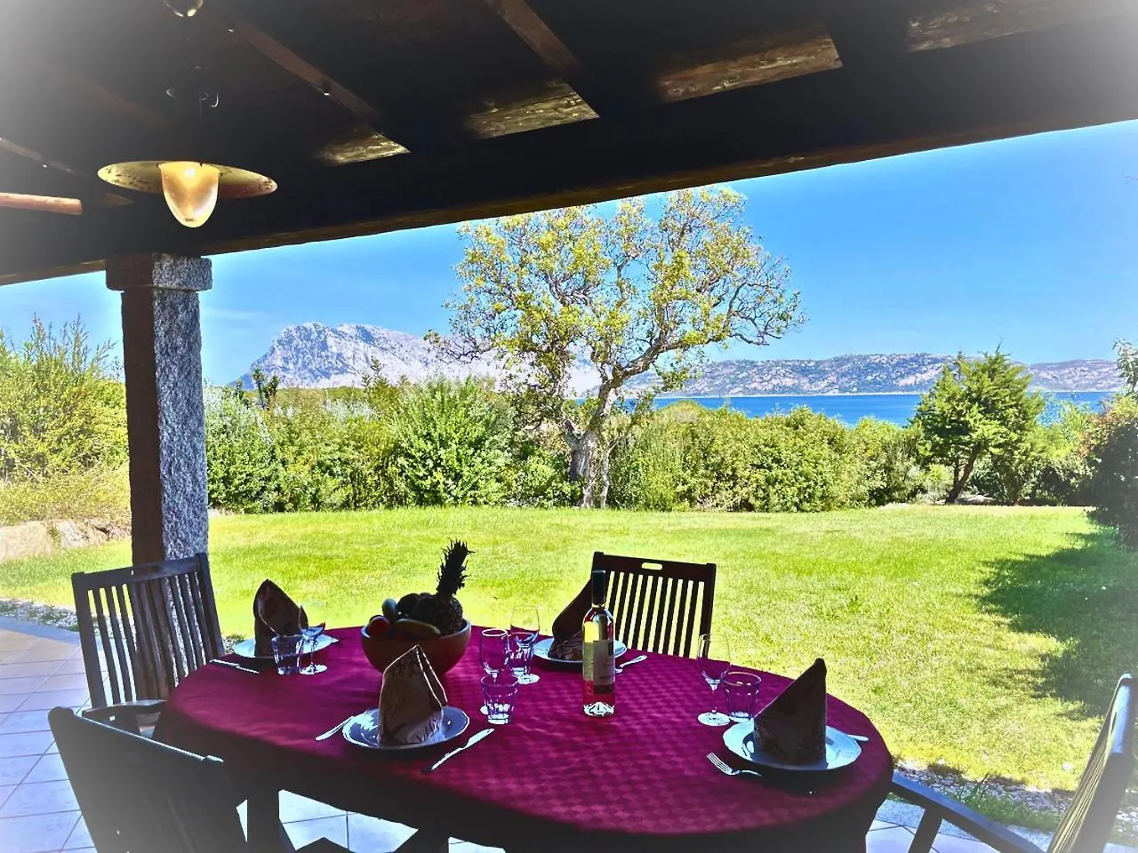 Capo Coda Cavallo Villa Salinedda Giardino Vista Mare